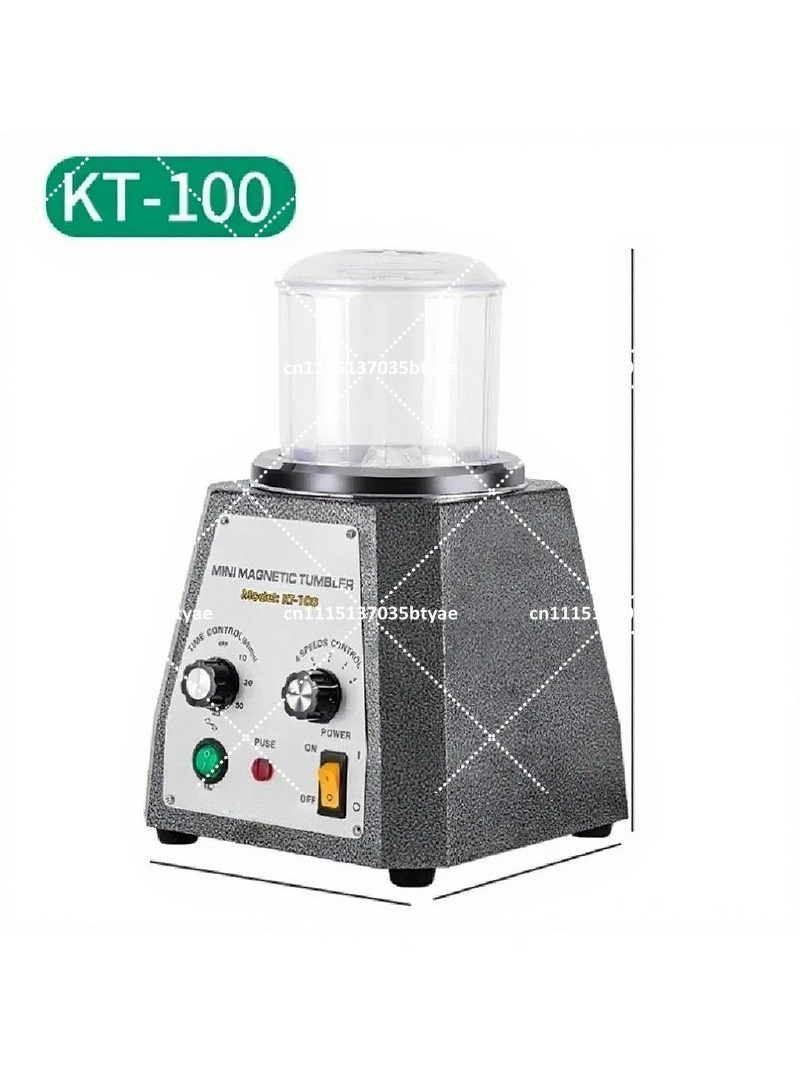 Jewelry Magnetic Tumbler Polisher Pin - Polisseuse magnétique à tambour avec 100