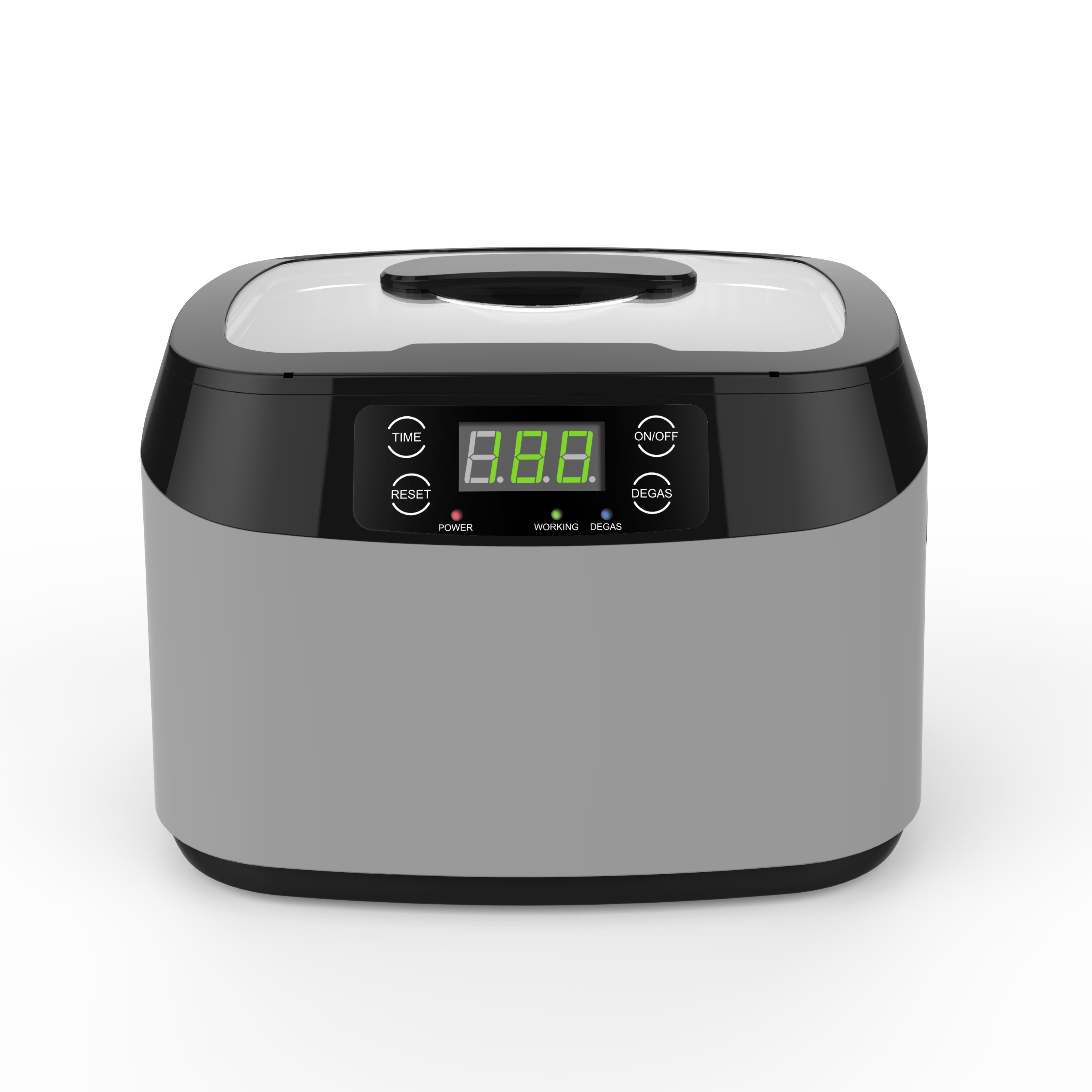 Ultrasonic Jewelry Cleaner Digital Timer - Nettoyeur à ultrasons haute fréquence de
