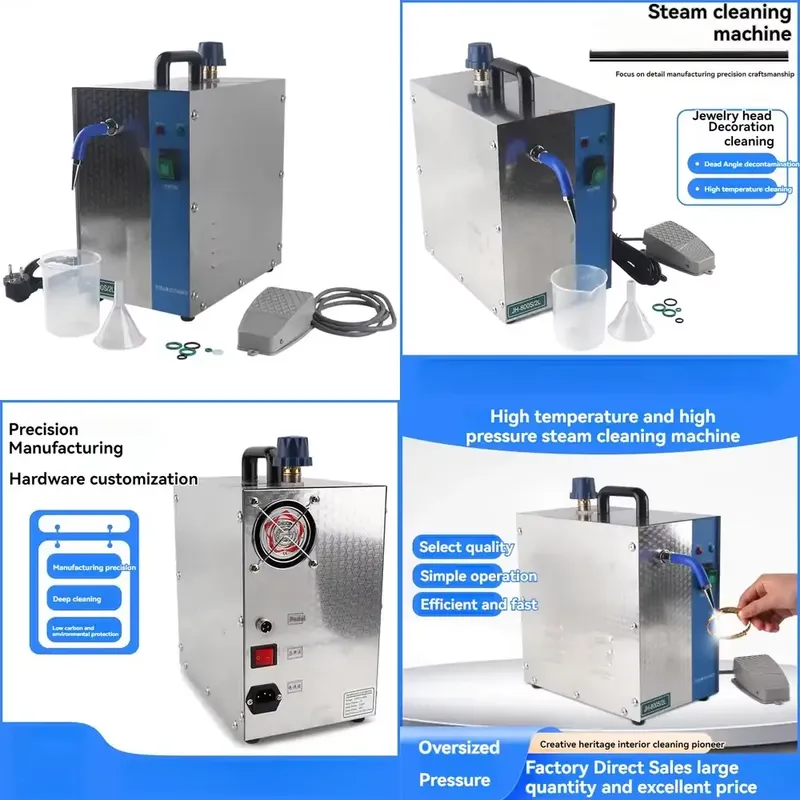 Jewelry Steam Cleaner Professional 2L - Nouvelle Machine de Nettoyage de Bijoux