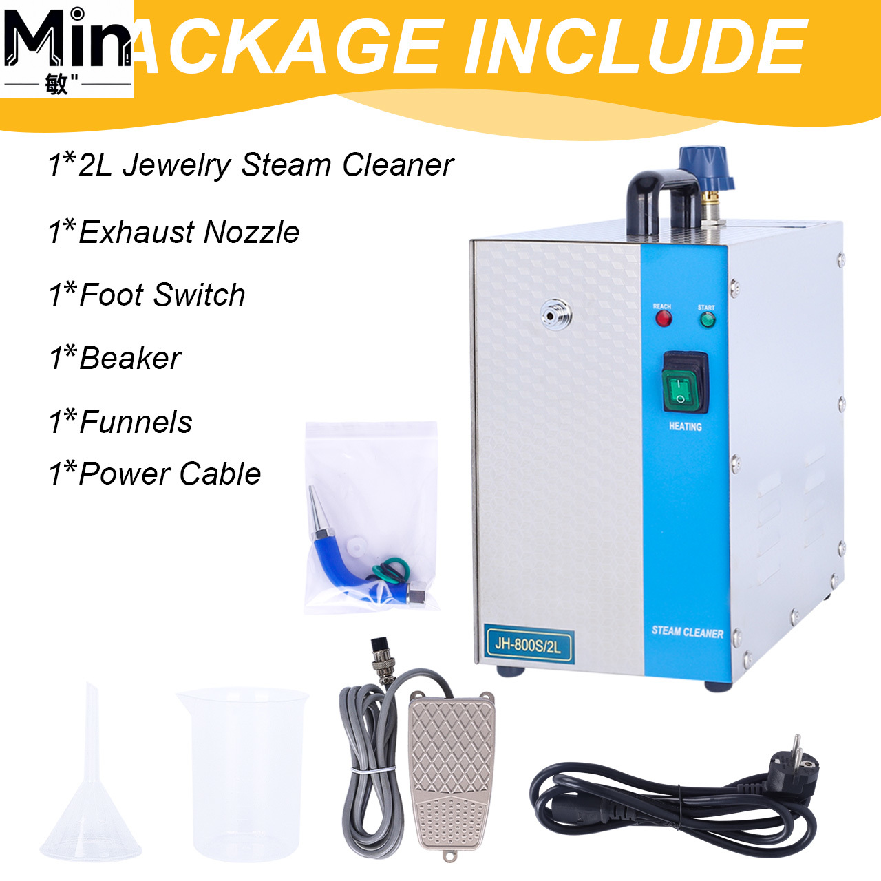 Nettoyeur à vapeur pour bijoux - Jewelry Steam Cleaner Professional 2L avis et prix