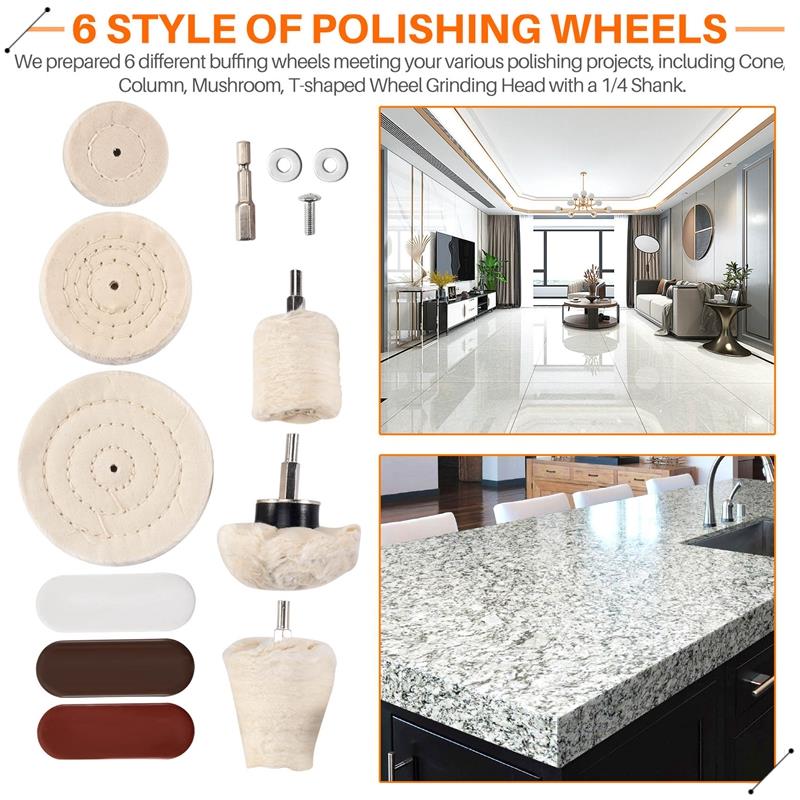 Kits de roues de polissage pou - Jewelry Polishing Rouge Buffing Compound avis et prix