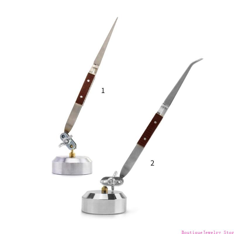 Pincettes à souder à verrouill - Third Hand Soldering Tweezers Base avis et prix