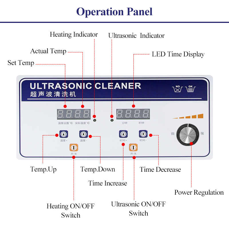 Nettoyeur à ultrasons de table - Ultrasonic Cleaner Machine Glasses Denture avis et prix