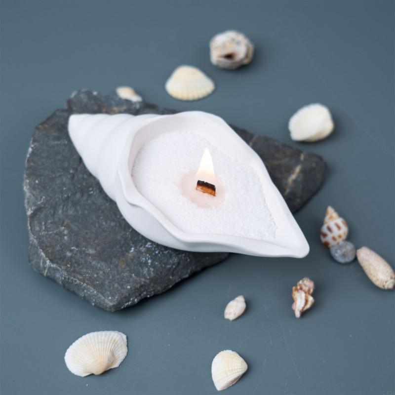 L43A moule pot bougie conque,  - Casting Mold Jewelry Silicone Rubber avis et prix