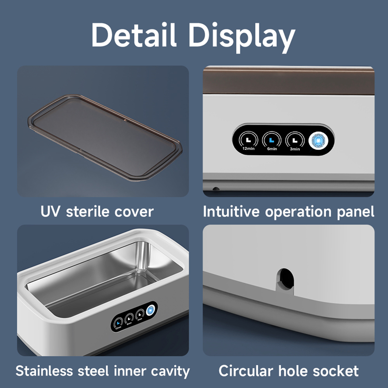 Nouveau nettoyeur à ultrasons  - Ultrasonic Cleaner Machine Glasses Denture avis et prix