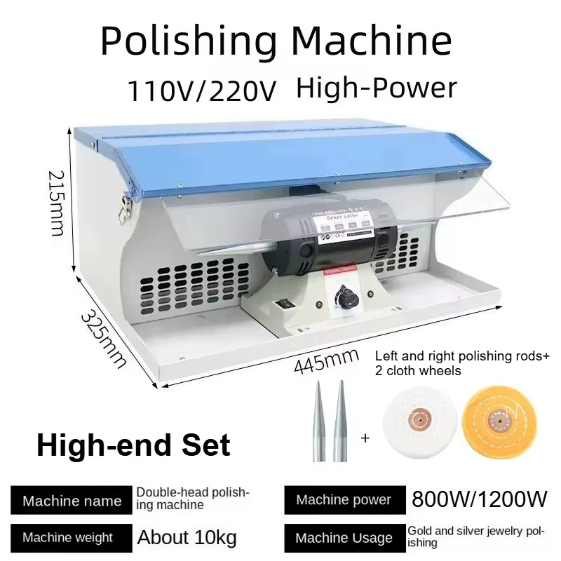 Machine à polir les bijoux 120 - Bench Buffer Jewelry Polishing Machine avis et prix