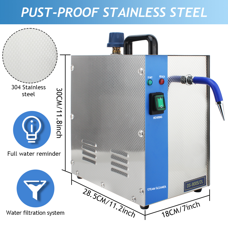 Auble 1300W 2L Nettoyeur Vapeu - Jewelry Steam Cleaner Professional 2L avis et prix