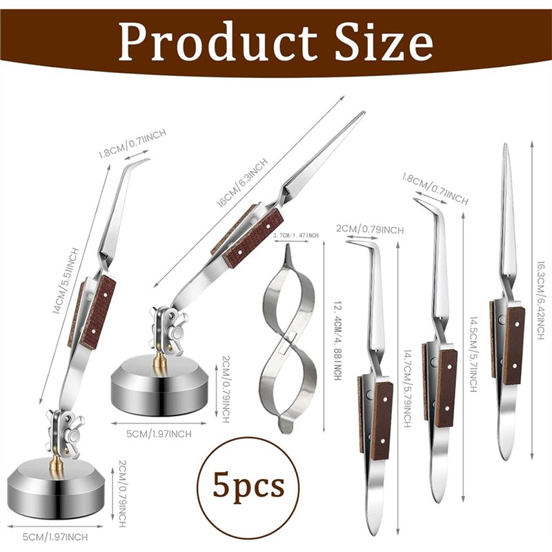 Pince à souder AT63 avec base, - Third Hand Soldering Tweezers Base avis et prix