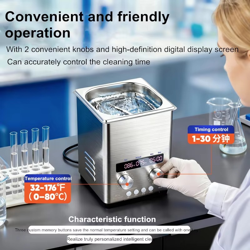 【Hot】 Nettoyeur à ultrasons 2L - Ultrasonic Cleaner Machine Glasses Denture avis et prix