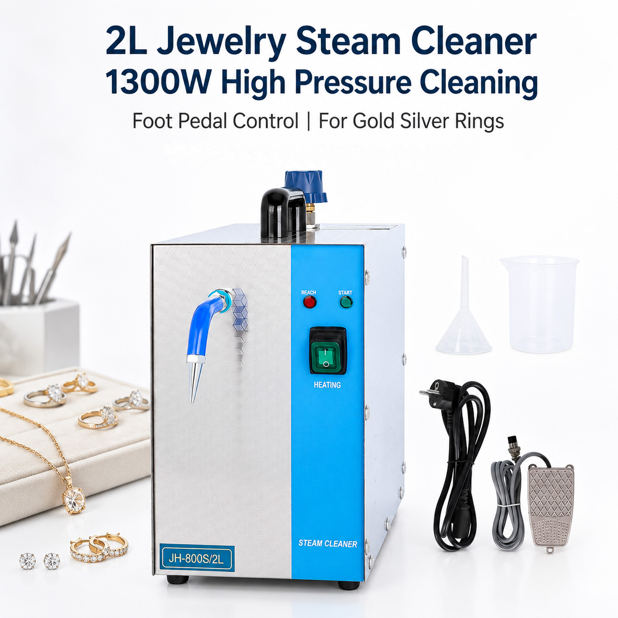 Machine de nettoyage à vapeur  - Jewelry Steam Cleaner Professional 2L avis et prix
