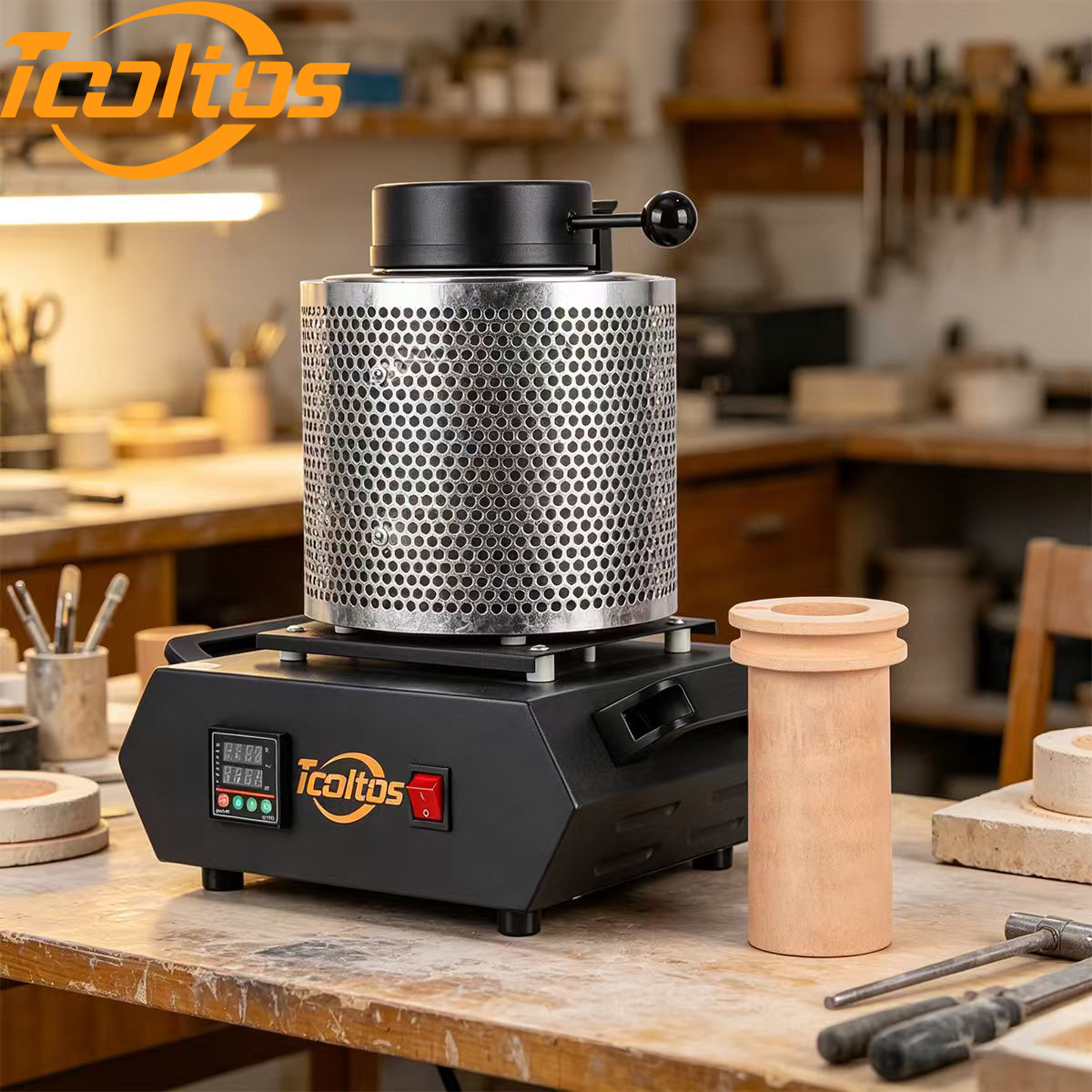 Fourneau de fusion d'or pour b - Gold Melting Furnace Crucible 2Kg avis et prix