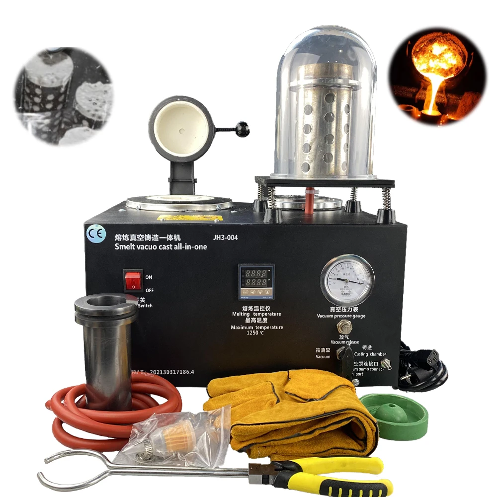 110V 2kg 1150 ℃   Machine de f - Gold Melting Furnace Crucible 2Kg avis et prix