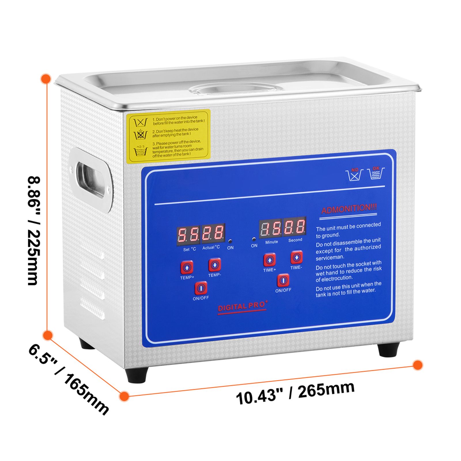 Nettoyeur à ultrasons avec min - Ultrasonic Jewelry Cleaner Digital Timer avis et prix