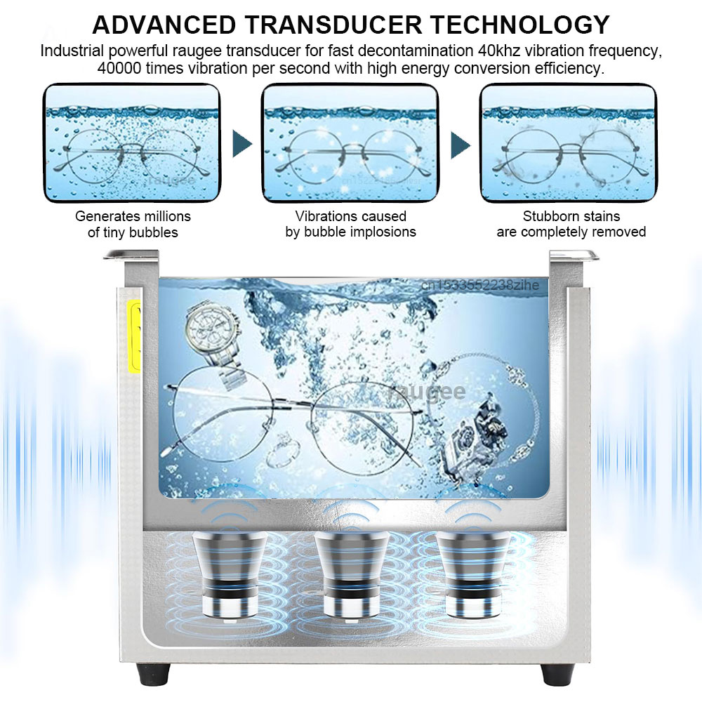 Nettoyeur à ultrasons 40KHZ, M - Ultrasonic Cleaner Machine Glasses Denture avis et prix