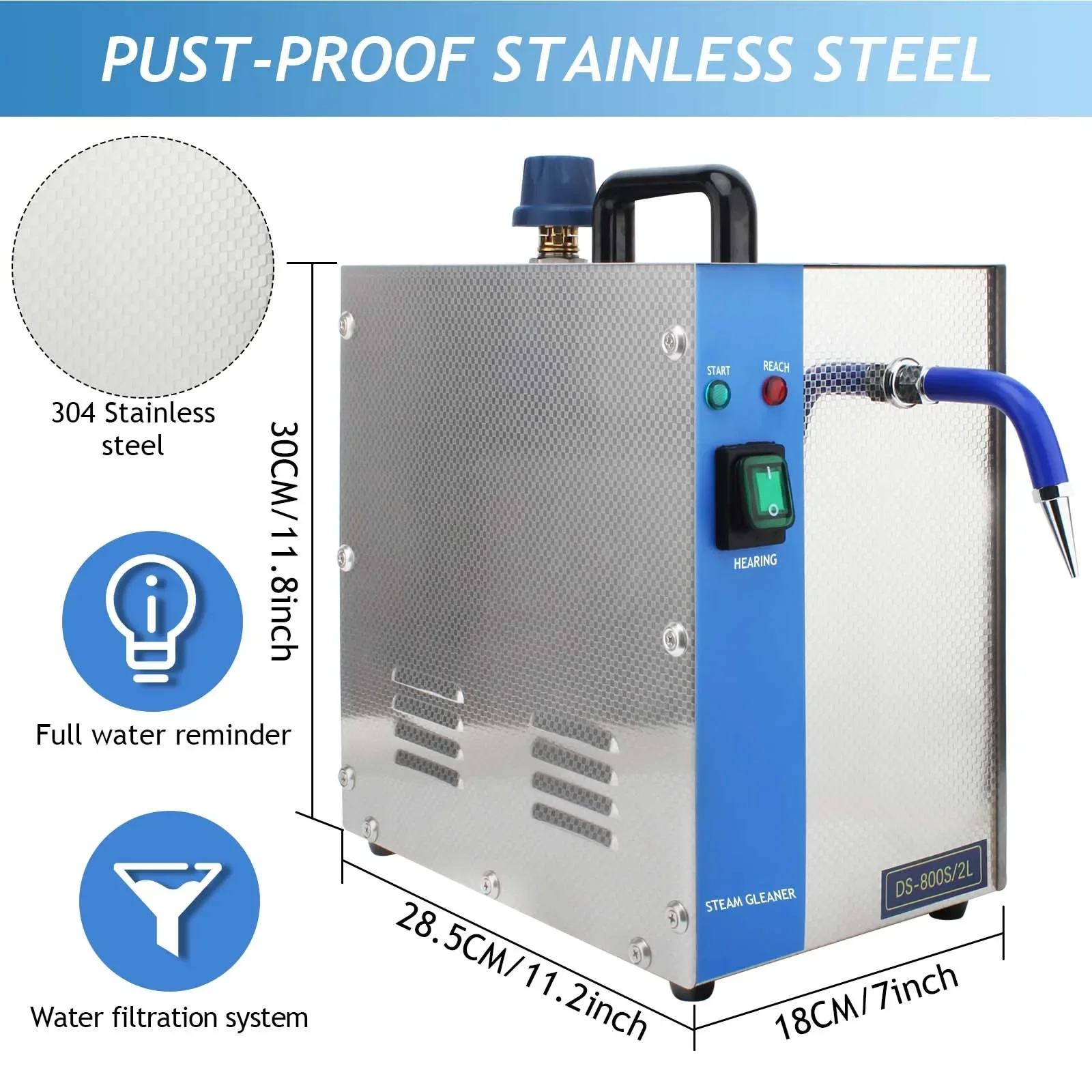 Nettoyeur à vapeur professionn - Jewelry Steam Cleaner Professional 2L avis et prix