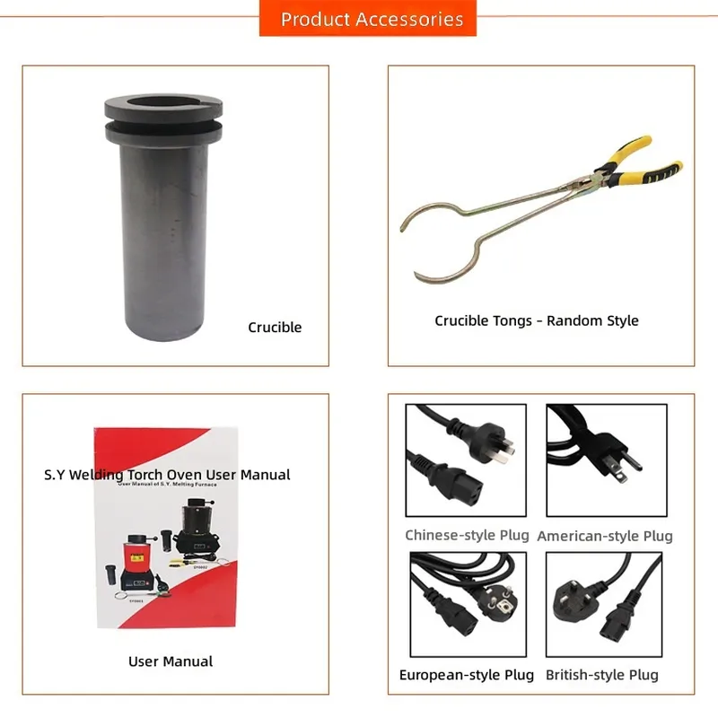Four à fusion de métaux portab - Gold Melting Furnace Crucible 2Kg avis et prix