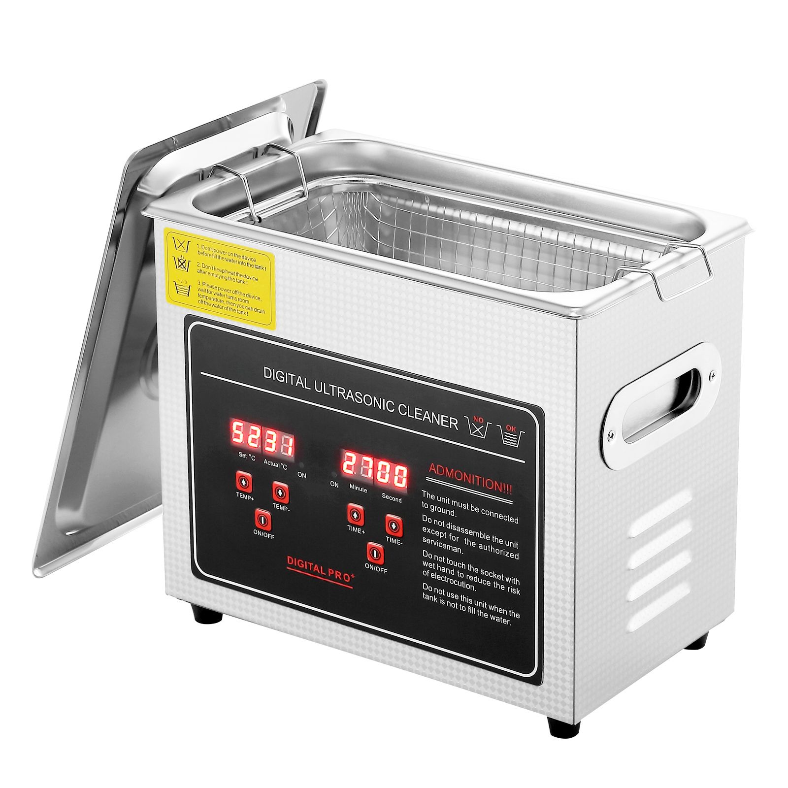 Nettoyeur à ultrasons avec min - Ultrasonic Jewelry Cleaner Digital Timer avis et prix