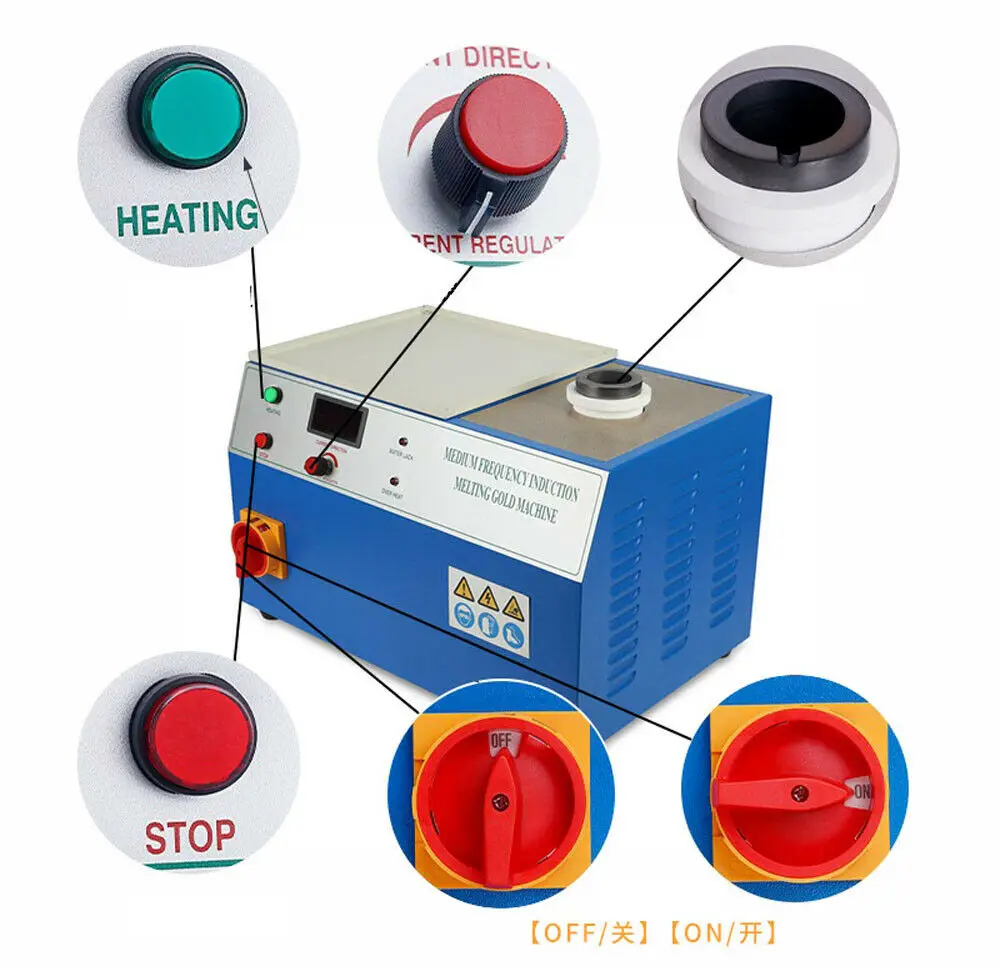 Four à creuset en platine et o - Gold Melting Furnace Crucible 2Kg avis et prix